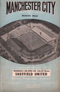 Manchester City v Sheffield United 1962/63